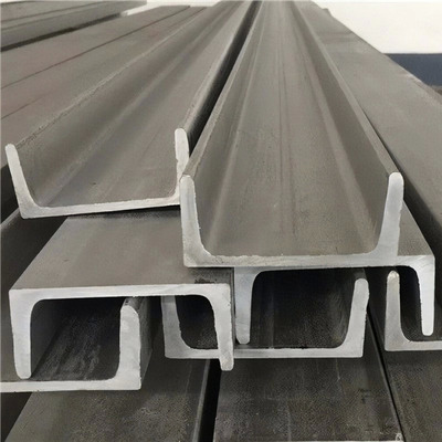 304 الملامح الفولاذ المقاوم للصدأ المدرفلة على الساخن قناة ASTM A276 A484 SS