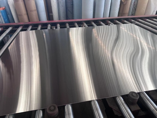 304 صفيحة الفولاذ المقاوم للصدأ 1mm في 2B النهاية