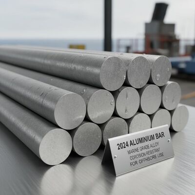 Marine Grade 5083 / 6061 Aluminum Round Bar Stock Corrosion Resistant For Offshore Marine