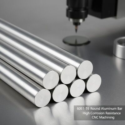 6061 T6 CNC معالجة قطر كبير ألومنيوم حافة مستديرة مع مقاومة عالية للتآكل