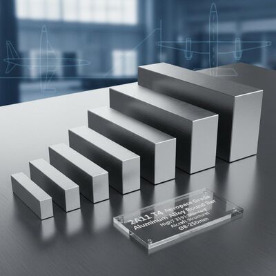 2A12 T4 الصف الجوي سبيكة الألومنيوم المستديرة القوة العالية GB / T 3191 معيار المكونات الهيكلية للطائرات