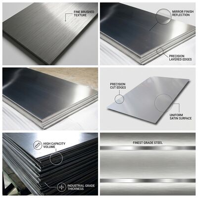 Deep-Drawn 304 Stainless Steel Sheet with Excellent Deep Drawability Low Carbon Content and Fine Grain Structure